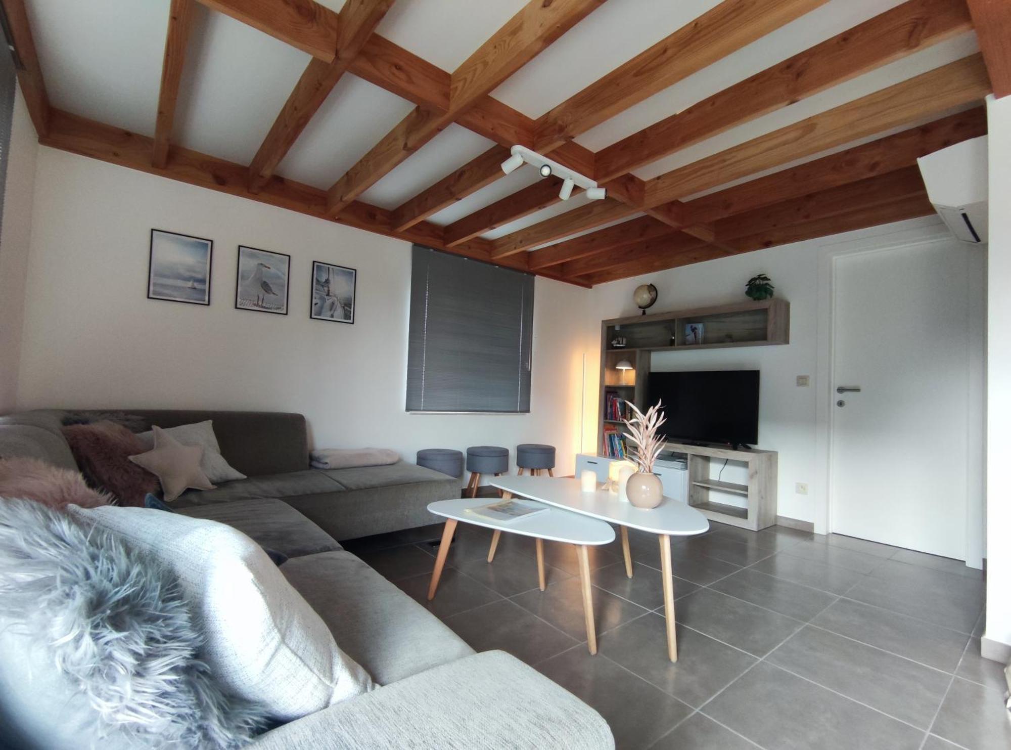 Vakantiewoning Polderhuis 10, Airco En Verwarming In Alle Kamers, Prive Parkeerplaats En Afgesloten Tuin Koksijde Esterno foto